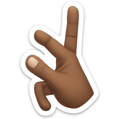 player 230 making a heart from his fingers sticker