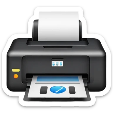 printer sticker