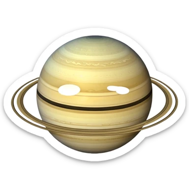 Saturn (planet) sticker
