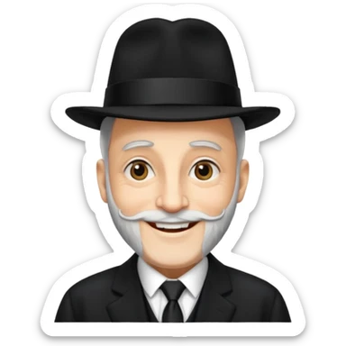 Rabbi Menachem mendel schnerdson sticker