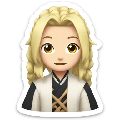 Mitsuri kanroji from demon slayer  sticker