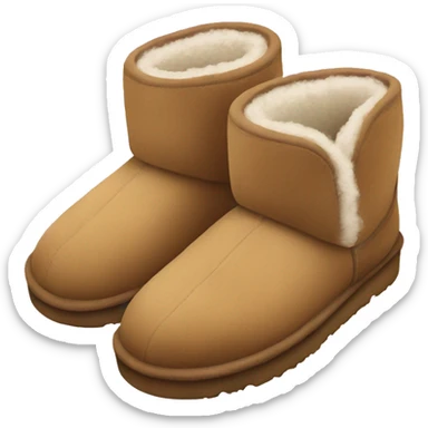 UGG slippers  sticker
