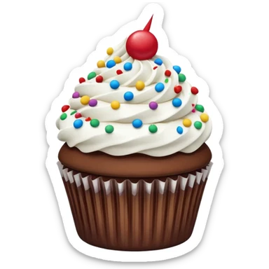 mms cupcake sticker