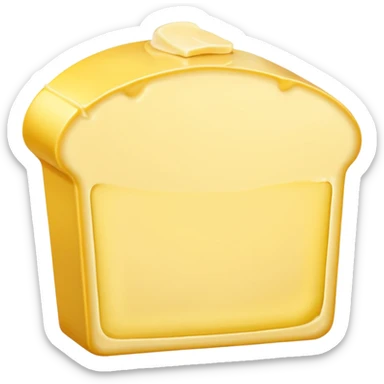 Butter slice sticker