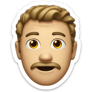 an emoji to indicate sarcasm sticker