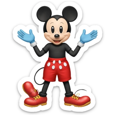 Mickey Mouse sticker
