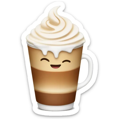 Latte sticker