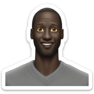 Omar sy sticker