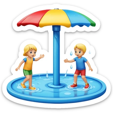 splash pad sticker
