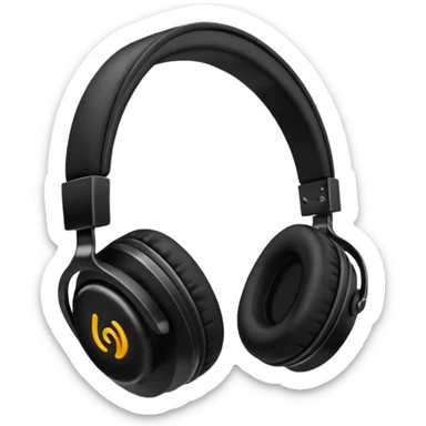 Headphones sticker