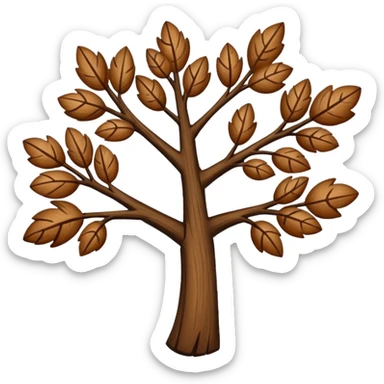 simple branch sticker