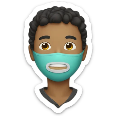 Boywithuke mask sticker