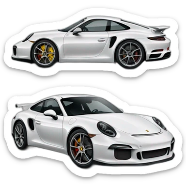 Porshe gt sticker