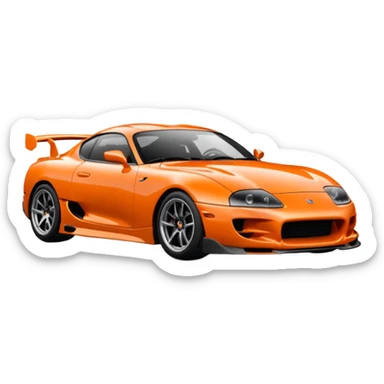Supra mk4 organg sticker