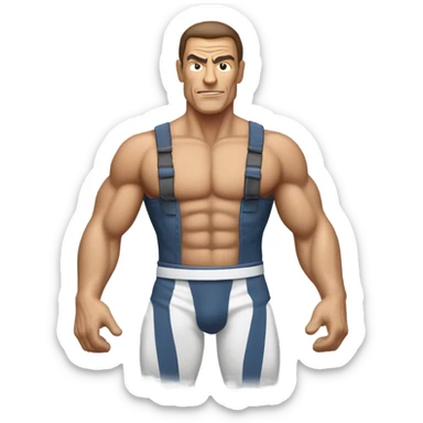 van damme jean claude sticker