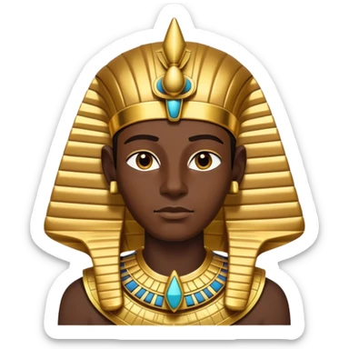 a pharaoh sticker