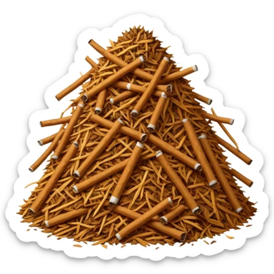 Tobacco  sticker