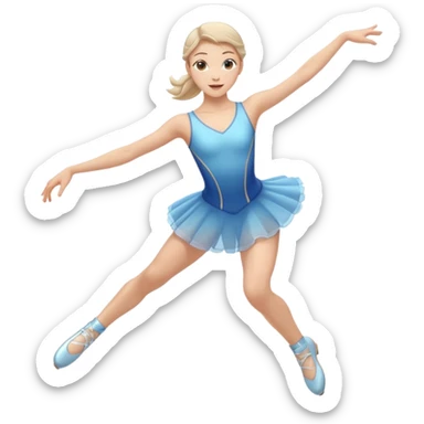 figure skating sticker