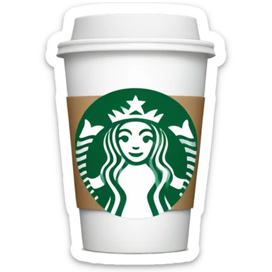 Starbucks sticker