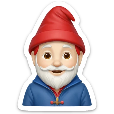 garden gnome sticker