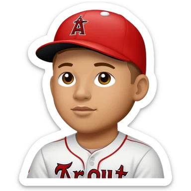 Mike trout sticker