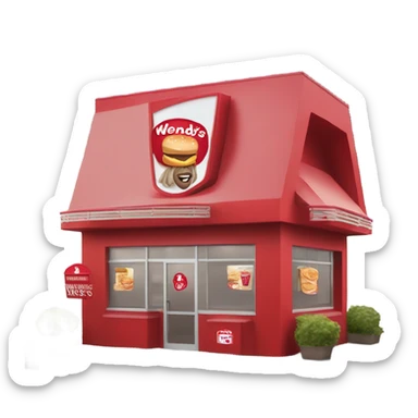 Wendy’s sticker