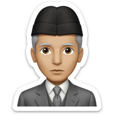 Quaid e aazam Muhammad ali jinnah sticker