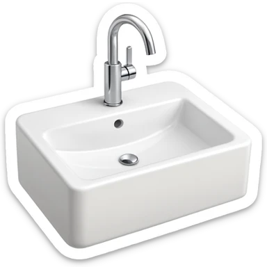 Clean bathroom sticker