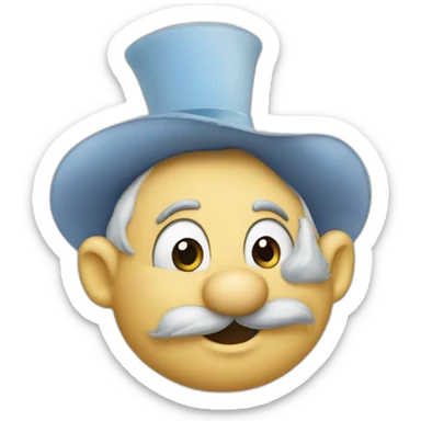 Gus la souris dans cendrillon sticker