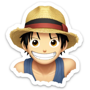 Monkey.d.luffy sticker