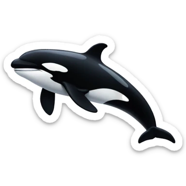Orca sticker