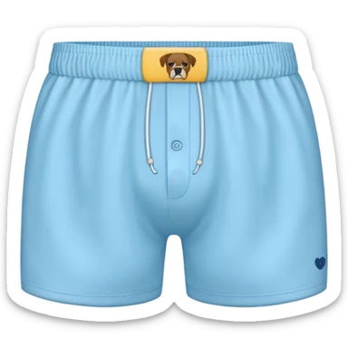 boxer trouser sticker
