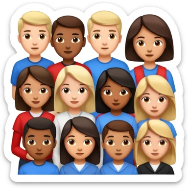 school in 21 century sticker