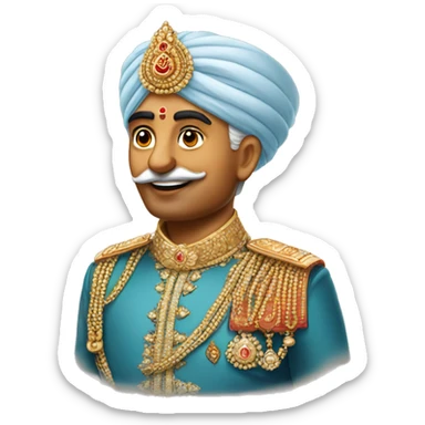 Air India maharaja  sticker