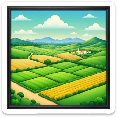 La oanterre rise sticker