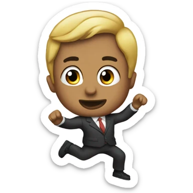 Dinero volando sticker