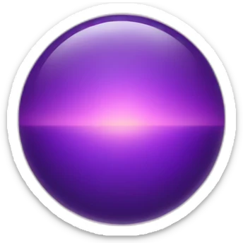 purple sun sticker