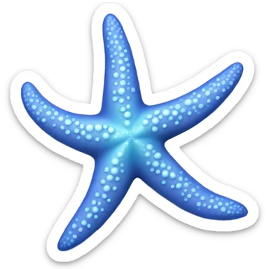 periwinkle star  sticker