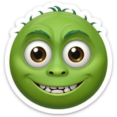 monsters inc mike sticker