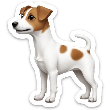 Jackrussell body side sticker