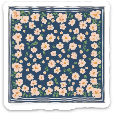 appenzell tradtional cloth sticker