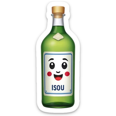 korean soju sticker