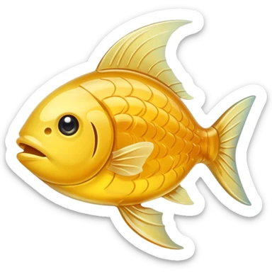 fish gelatin sticker