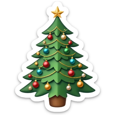 Sapin de Noël sticker