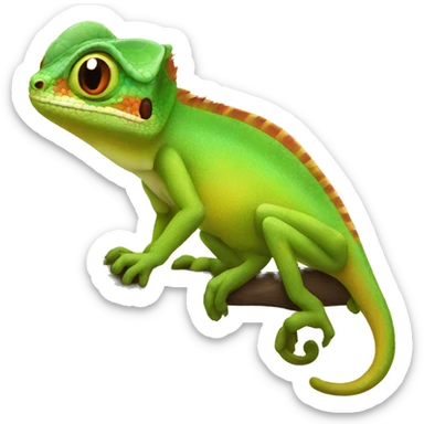 camaleon sticker