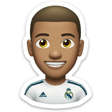 Mbappe i real Madrid  sticker