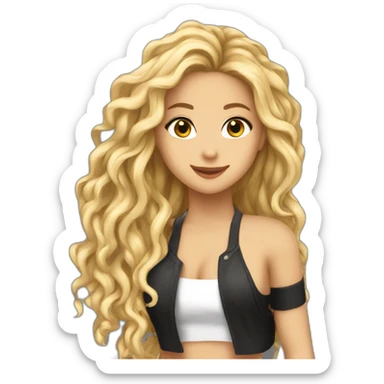 Shakira Pour les mecs comme toi sticker