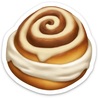 Cinnamon roll sticker