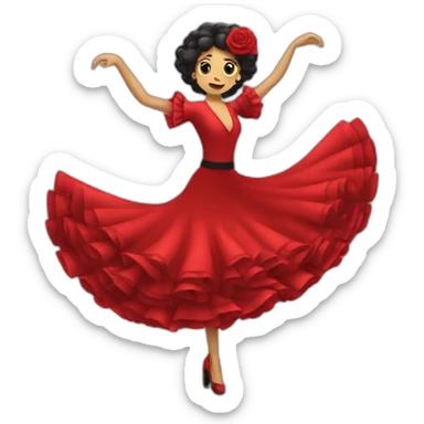 Flamenco sticker