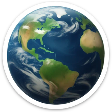 earth sticker